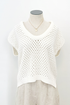 Beck Open Knit Cropped Sweater